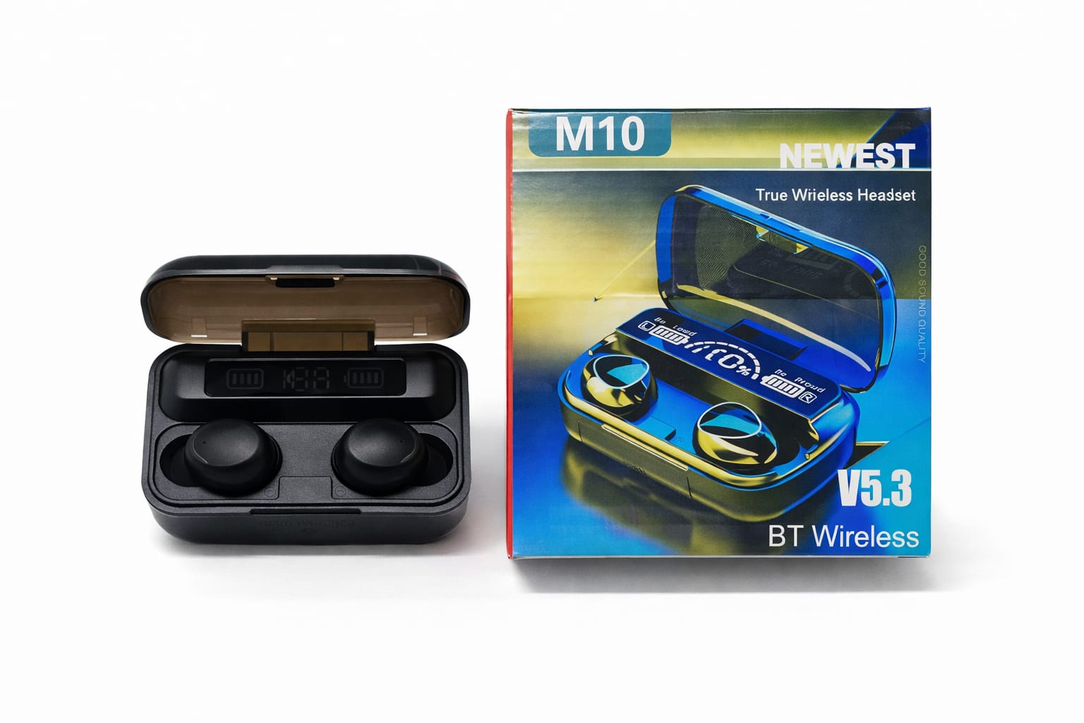 Bluetooth Wireless Earbuds mit Ladecase